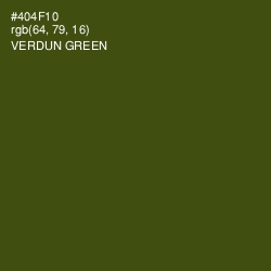 #404F10 - Verdun Green Color Image